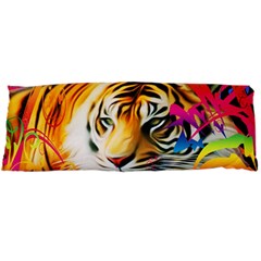 Tiger In The Jungle Body Pillow Case Dakimakura (two Sides) by icarusismartdesigns