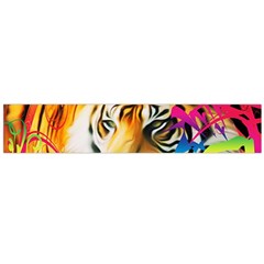 Tiger In The Jungle Large Flano Scarf 