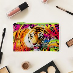 Tiger In The Jungle Cosmetic Bag (XS)