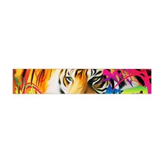 Tiger In The Jungle Flano Scarf (Mini)