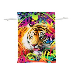 Tiger In The Jungle Lightweight Drawstring Pouch (S)