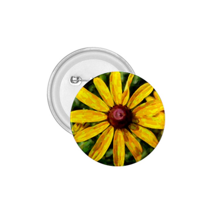 Sunflower Painting 1.75  Buttons