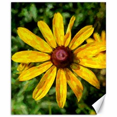 Sunflower Painting Canvas 8  X 10  by ExtraGoodSauce