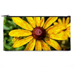 Sunflower Painting Pencil Case by ExtraGoodSauce