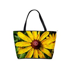 Sunflower Painting Classic Shoulder Handbag by ExtraAwesomeSauce