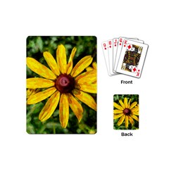 Sunflower Painting Playing Cards Single Design (mini) by ExtraAwesomeSauce