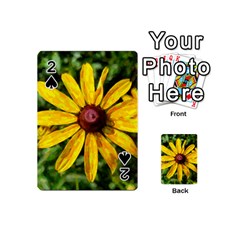 Sunflower Painting Playing Cards 54 Designs (mini) by ExtraGoodSauce