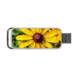 Sunflower Painting Portable Usb Flash (two Sides) by ExtraGoodSauce