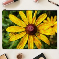 Sunflower Painting Cosmetic Bag (xxxl) by ExtraGoodSauce