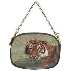 Swimming Tiger Chain Purse (two Sides) by ExtraAwesomeSauce