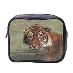 Swimming Tiger Mini Toiletries Bag (two Sides) by ExtraGoodSauce