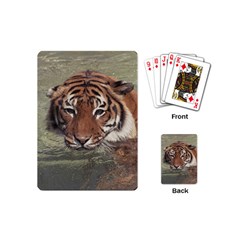 Swimming Tiger Playing Cards Single Design (mini)