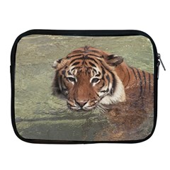 Swimming Tiger Apple Ipad 2/3/4 Zipper Cases by ExtraGoodSauce