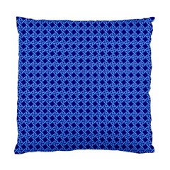 Basket Weave Basket Pattern Blue Standard Cushion Case (one Side) by Dutashop