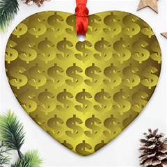 Account Dollar Ornament (heart) by Dutashop