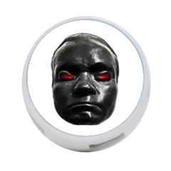 Creepy Black Man Mask Print 4-port Usb Hub (two Sides) by dflcprintsclothing