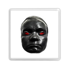 Creepy Black Man Mask Print Memory Card Reader (square) by dflcprintsclothing