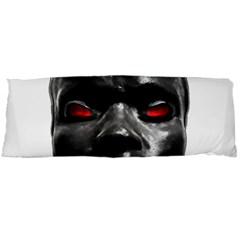 Creepy Black Man Mask Print Body Pillow Case (dakimakura) by dflcprintsclothing