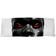 Creepy Black Man Mask Print Body Pillow Case Dakimakura (two Sides) by dflcprintsclothing