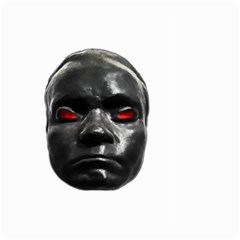 Creepy Black Man Mask Print Large Garden Flag (two Sides)