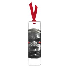 Creepy Black Man Mask Print Small Book Marks