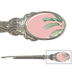 Banana Leaf On Pink Letter Opener by goljakoff