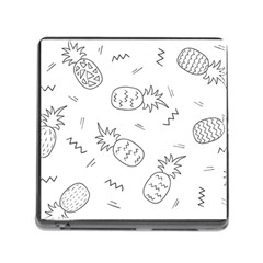 Pineapples Doodles Memory Card Reader (square 5 Slot) by goljakoff