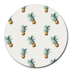 Pineapples Round Mousepads by goljakoff