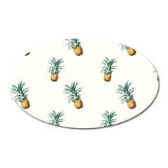 Pineapples Oval Magnet