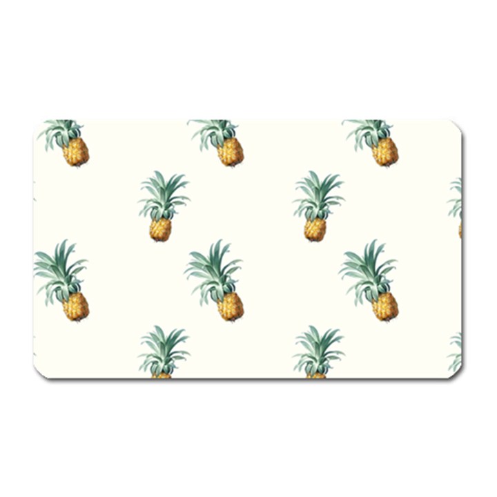 Pineapples Magnet (Rectangular)