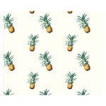 Pineapples Double Sided Flano Blanket (Small)  50 x40  Blanket Front