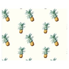 Pineapples Double Sided Flano Blanket (Medium) 