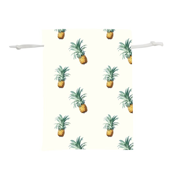 Pineapples Lightweight Drawstring Pouch (S)