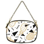 Golden pineapples Chain Purse (Two Sides) Front