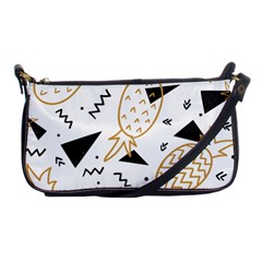 Golden Pineapples Shoulder Clutch Bag by goljakoff