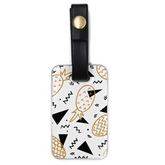 Golden Pineapples Luggage Tag (one Side) by goljakoff