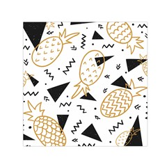 Golden Pineapples Small Satin Scarf (square) by goljakoff