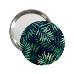 Green Leaves 2 25  Handbag Mirrors by goljakoff