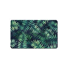 Green Leaves Magnet (name Card) by goljakoff