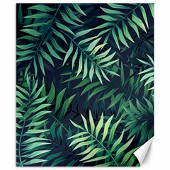 Green Leaves Canvas 8  X 10  by goljakoff