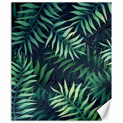 Green Leaves Canvas 20  X 24  by goljakoff