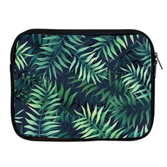 Green Leaves Apple Ipad 2/3/4 Zipper Cases by goljakoff