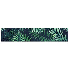 Green Leaves Small Flano Scarf by goljakoff