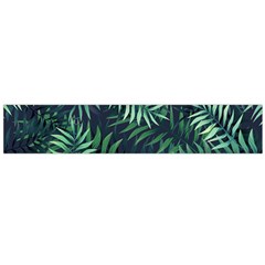 Green Leaves Large Flano Scarf  by goljakoff