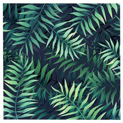 Green Leaves Wooden Puzzle Square by goljakoff