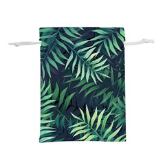 Green Leaves Lightweight Drawstring Pouch (s) by goljakoff