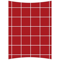 Red Buffalo Plaid Back Support Cushion by goljakoff