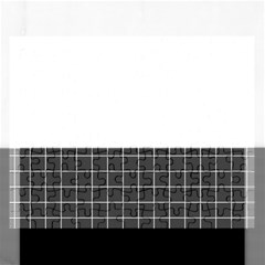 Gray Plaid Rectangular Jigsaw Puzzl by goljakoff