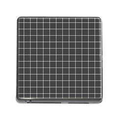 Gray Plaid Memory Card Reader (square 5 Slot) by goljakoff