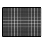 Gray plaid Fleece Blanket (Small) 50 x40  Blanket Front